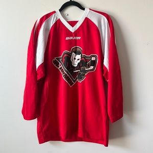 Calgary Jr Hitmen Jersey - Size Youth XL